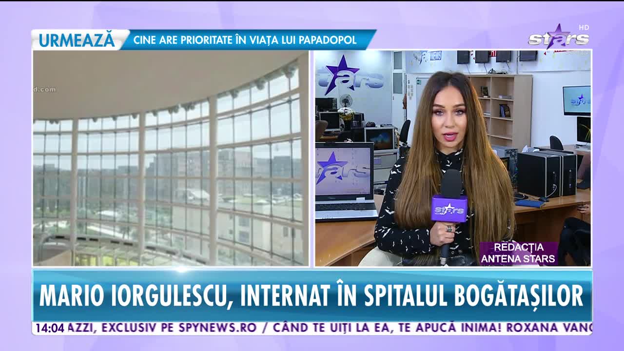 Star News. Spitalizarea lui Mario Iorgulescu costă c&acirc;teva mii de euro pe noapte, &icirc;n condiţii de cinci stele