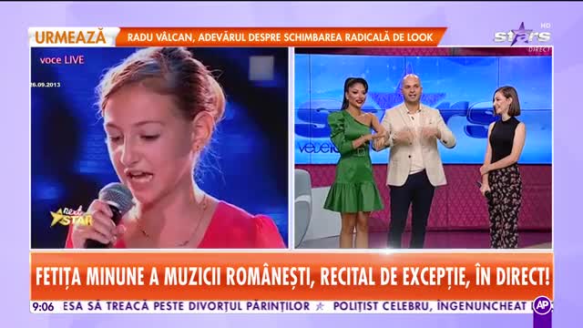 Star Matinal. Elena Hasna: La Next Star mi-am dat seama că vreau să c&acirc;nt pentru tot restul vieții