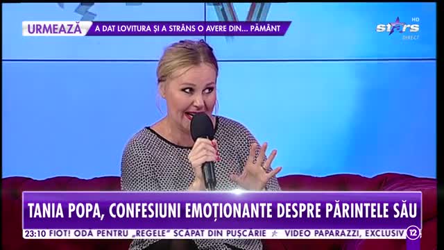 Tania Popa, declaraţii sf&acirc;şietoare despre părintele care a decedat: "Tata a băut o cană cu antigel şi apoi s-a culcat"