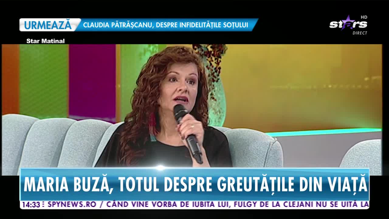 Maria Buză, totul despre greutățile din viață