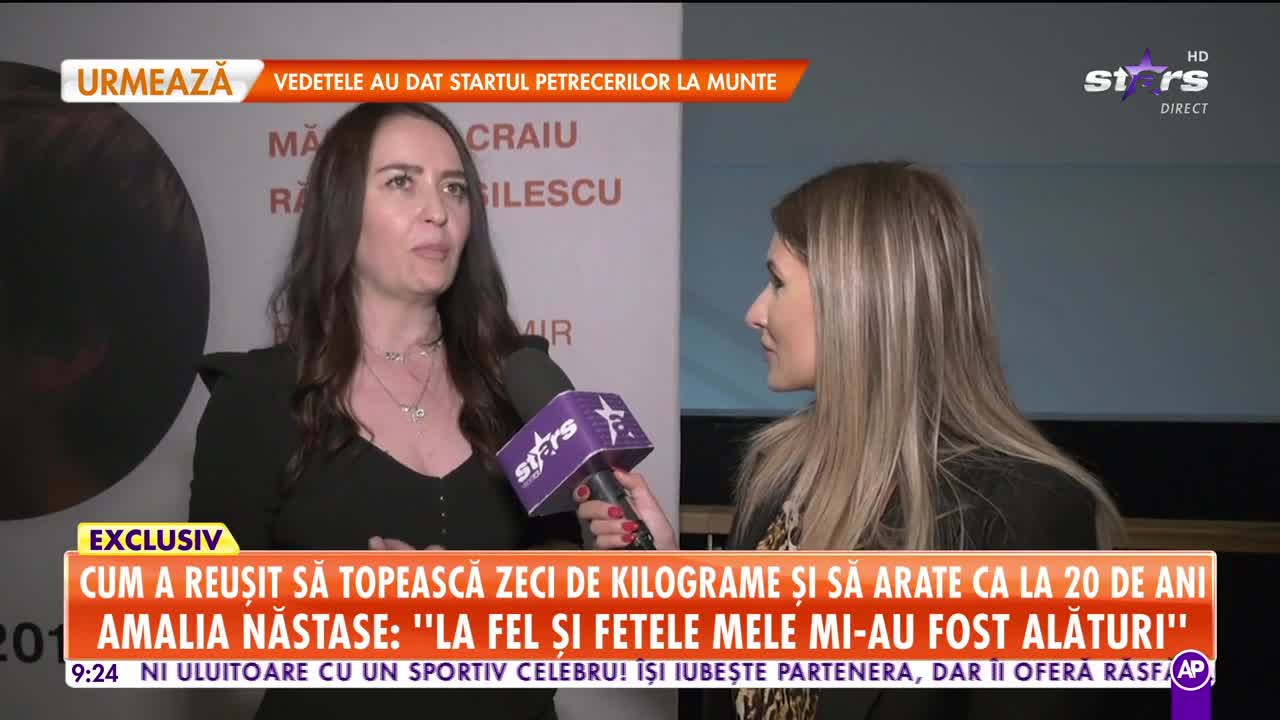 Amalia Năstase a bifat o transformare radicală! A topit zeci de kilograme și arată senzațional