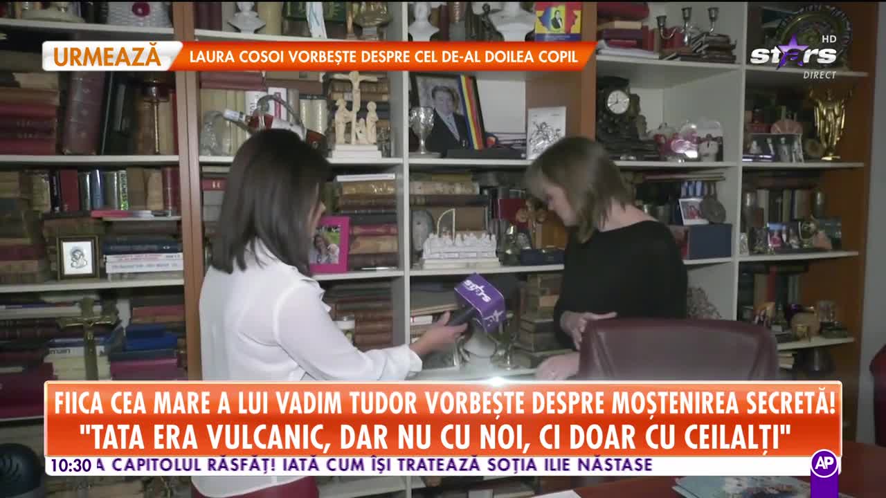 Star Matinal. Imagini din casa lui Vadim Tudor, la patru ani de la moartea lui!