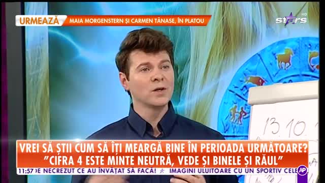 Star Matinal. Cum se face o hartă numerologică? Numerologul Nelu Vicleanu, demonstrație &icirc;n direct!