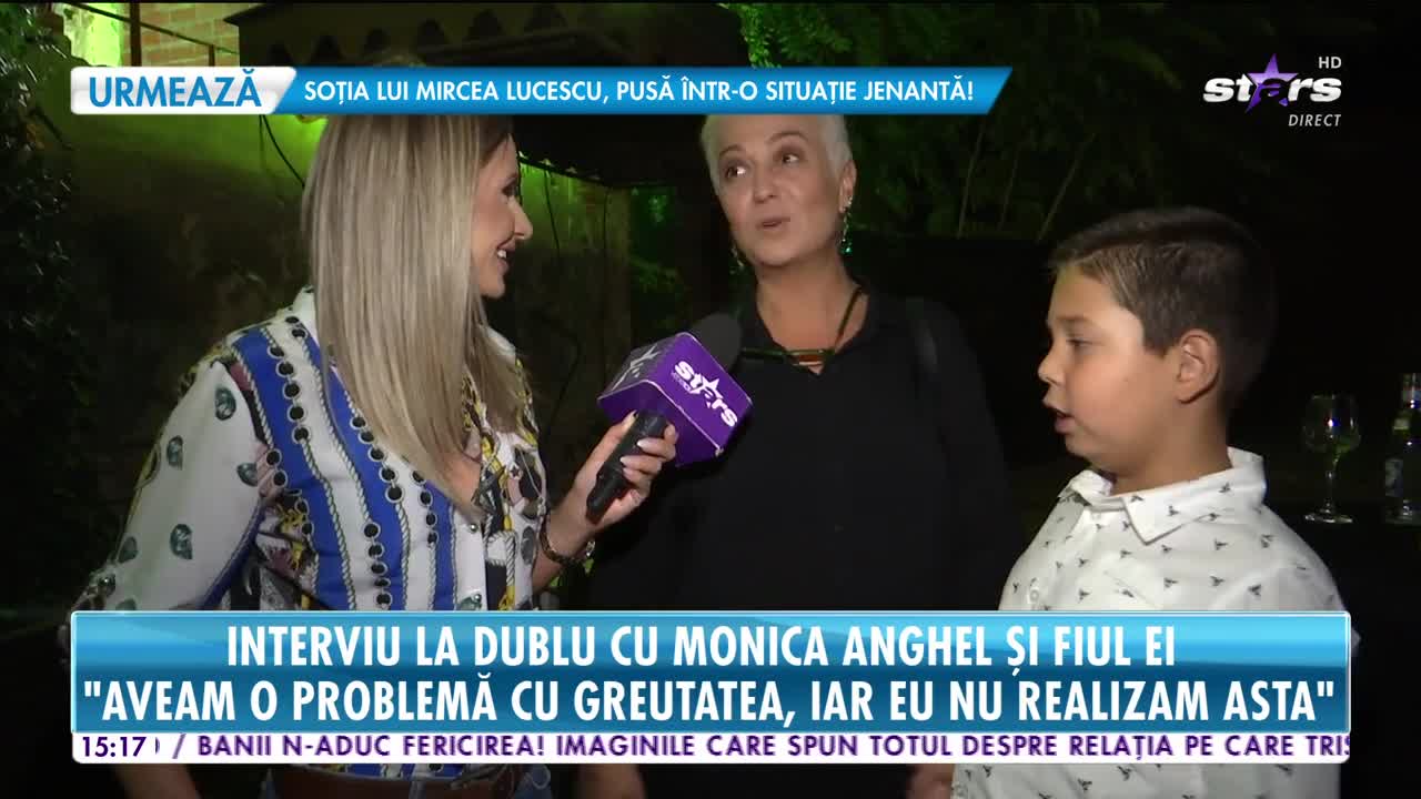 Interviu la dublu cu Monica Anghel şi fiul ei!