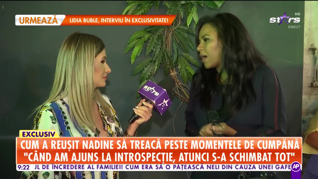 Star Matinal. Cum a reușit Nadine să treacă peste momente de cumpănă