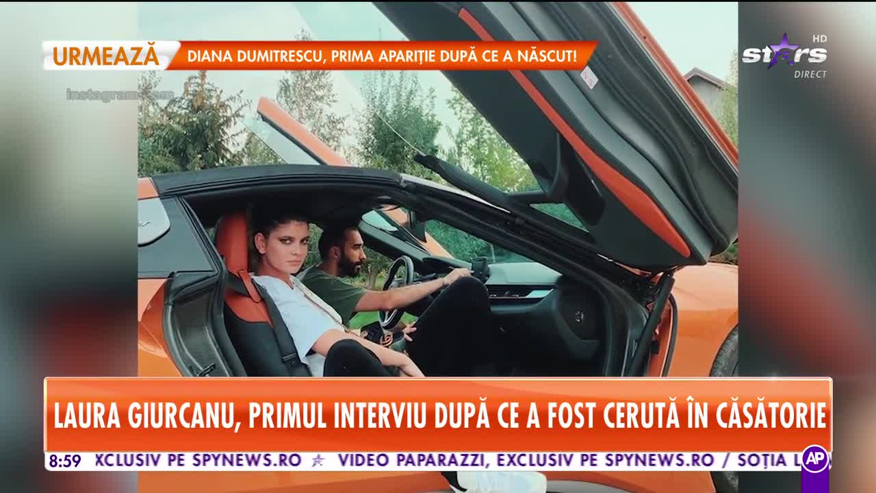 Star Matinal. Laura Giurcanu, primele declaraţii despre cererea &icirc;n căsătorie