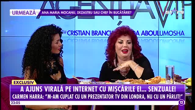 Agenția Vip. Carmen Harra a ajuns virală pe internet cu mișcările ei senzuale: În viața mea a apărut un domn din Londra