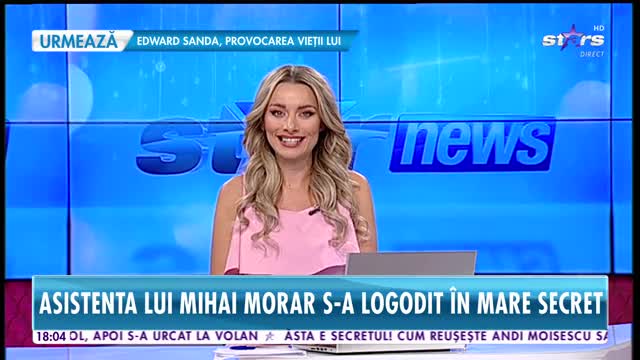 Star News. Elena Marin, sexy asistenta lui Răi da Buni, s-a logodit &icirc;n secret. Nașii vor fi Mihai Morar și soția lui, Gabriela