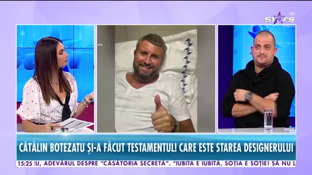 Star News. Cătălin Botezatu şi-a făcut testamentul! Cum &icirc;şi &icirc;mparte celebrul designer averea
