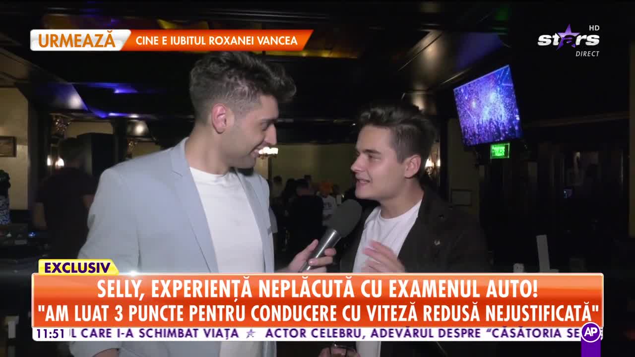 Star Matinal. Selly, experiență neplăcută la examenul auto: Nu m-am &icirc;ncadrat corect la giratorii