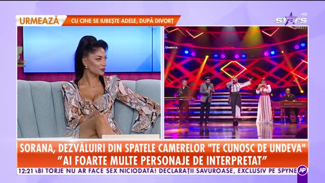 Star Matinal. Sorana Darclee, dezvăluiri din culisele "Te cunosc de undeva!": E o demență acolo. Mi-am dorit mult proiectul acesta