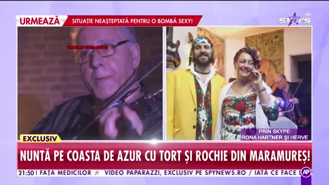 Răi Da' Buni. Rona Hartner și soțul ei, prima apariție după nuntă!