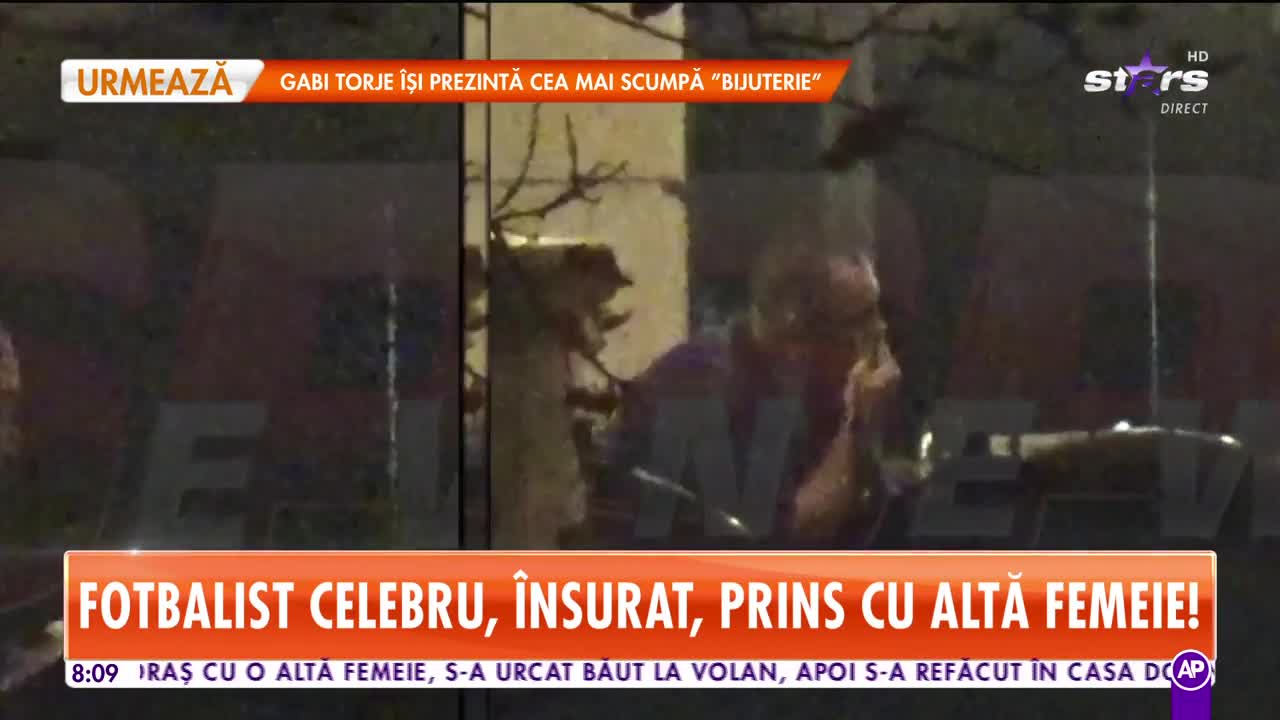 Un fotbalist celebru şi puţin &icirc;nsurat s-a urcat băut la volan cu o altă femeie!