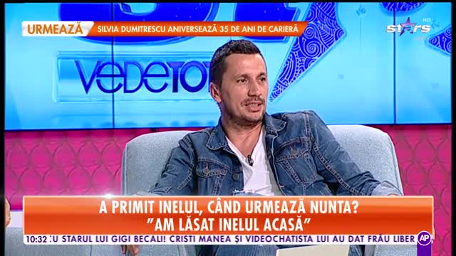 Star Matinal. &Icirc;n ce stadiu se află relația Cristinei Spătar. Vedeta a primit inelul