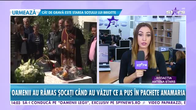 Star News. Scene incredibile la morm&acirc;ntul Ionelei Prodan. Oamenii au rămas şocaţi c&acirc;nd au văzut ce a pus &icirc;n pachete Anamaria Prodan