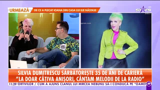 Star Matinal. Silvia Dumitrescu sărbătorește 35 de ani de carieră: Nu mă văd făc&acirc;nd altă meserie