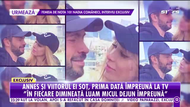 Agenția Vip. Annes şi viitorul ei soţ, pentru prima dată împreună la TV!