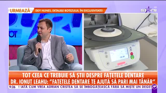 Star Matinal. Tot ce trebuie să știi despre fațetele dentare! Dr. Ionuț Leahu: Te ajută să pari mai t&acirc;năr