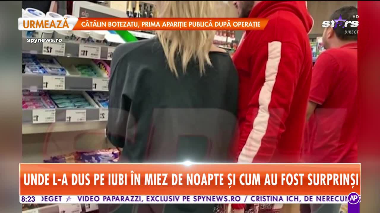 Filmări &icirc;n premieră! Blonda pentru care a fost părăsită Elena Ionescu are deja pofte! Unde l-a dus pe iubit