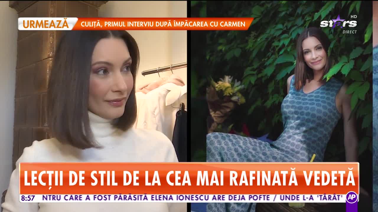 Star Matinal. Andreea Berecleanu, cea mai elegantă femeie din Rom&acirc;nia!