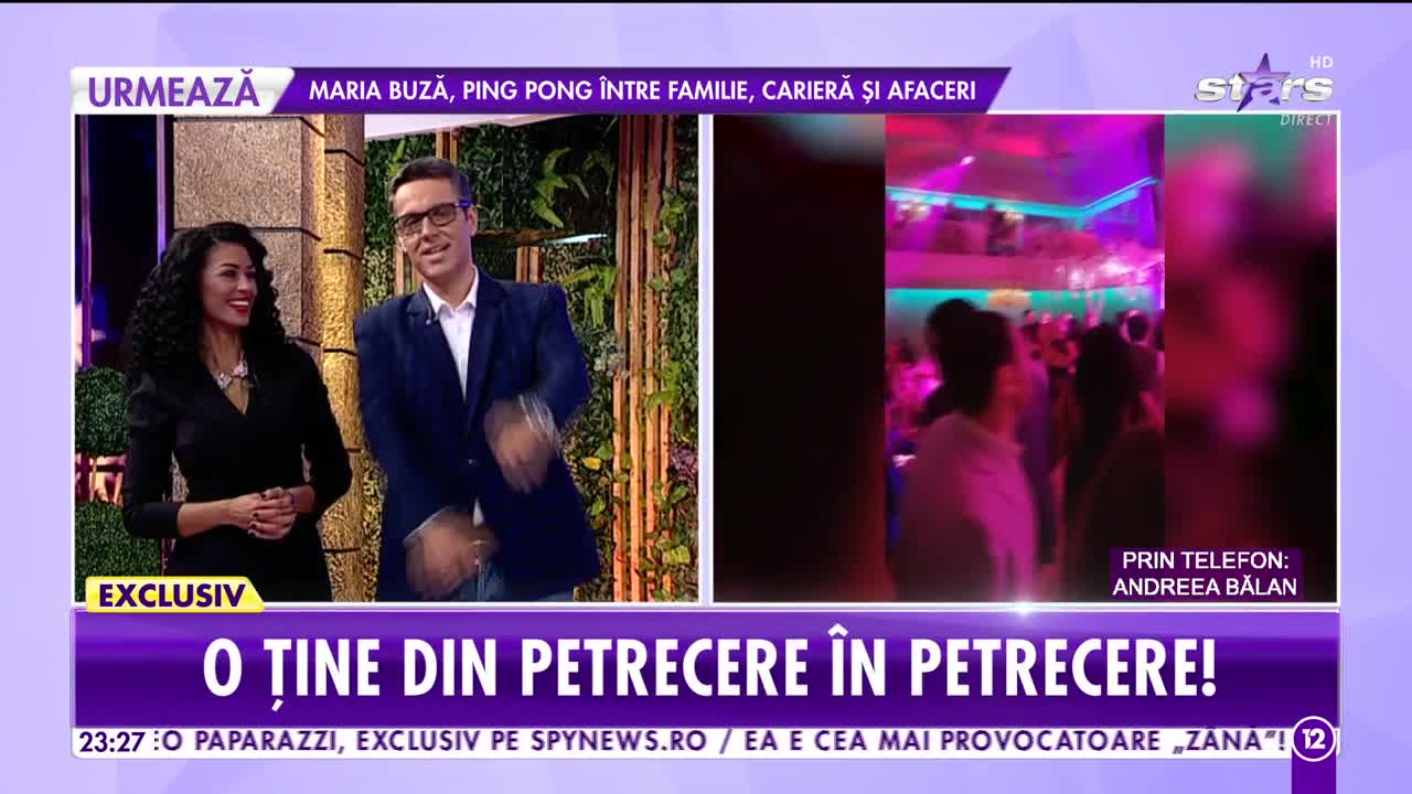La trei săptăm&acirc;ni de la nuntă, Andreea Bălan a dat mare party de ziua Ellei, fetiţa cea mare!