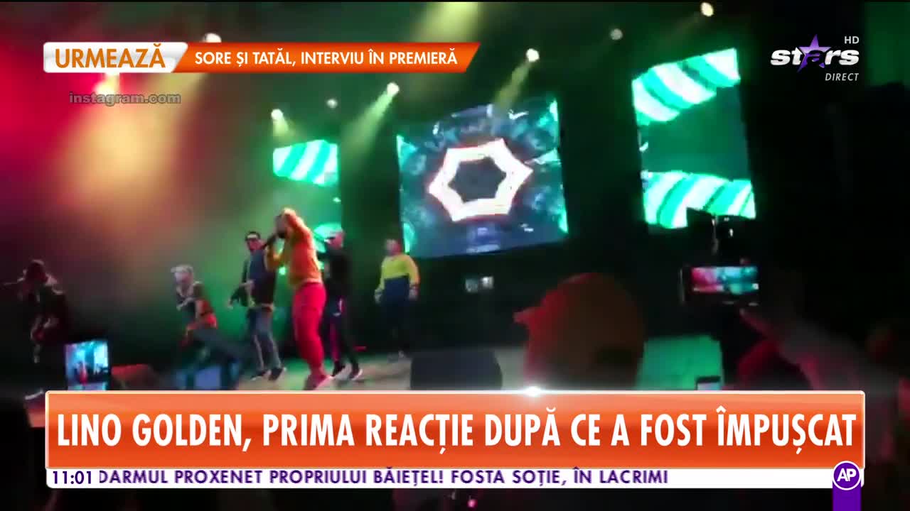 Star Matinal. Lino Golden, prima reacție după ce a fost &icirc;mpușcat