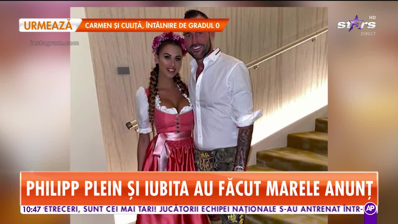 Star Matinal. Phelipp Plein și iubita au făcut marele anunț
