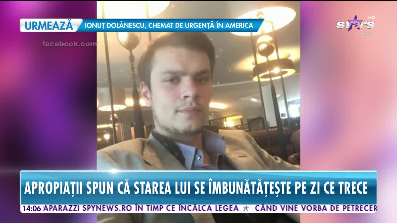 Star News. Mario Iorgulescu face progrese. Apropiații spun că starea lui se &icirc;mbunătățește pe zi ce trece