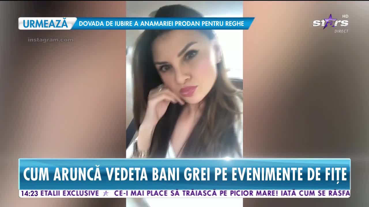 Ramona Gabor aruncă bani grei pe evenimentele de fiţe