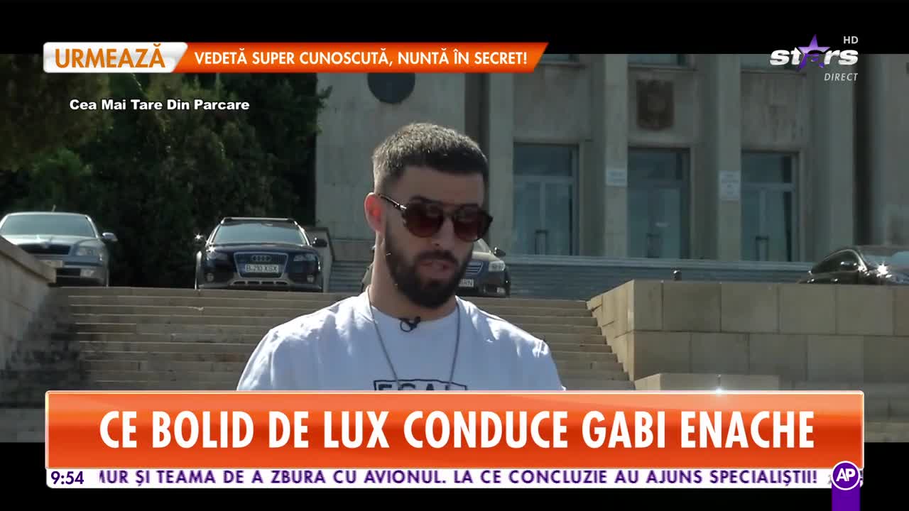 Ce bijuterie pe patru roți conduce Gabi Enache