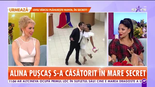 Alina Pușcaș şi Mihai Stoenescu au făcut cununia civilă &icirc;n mare secret!