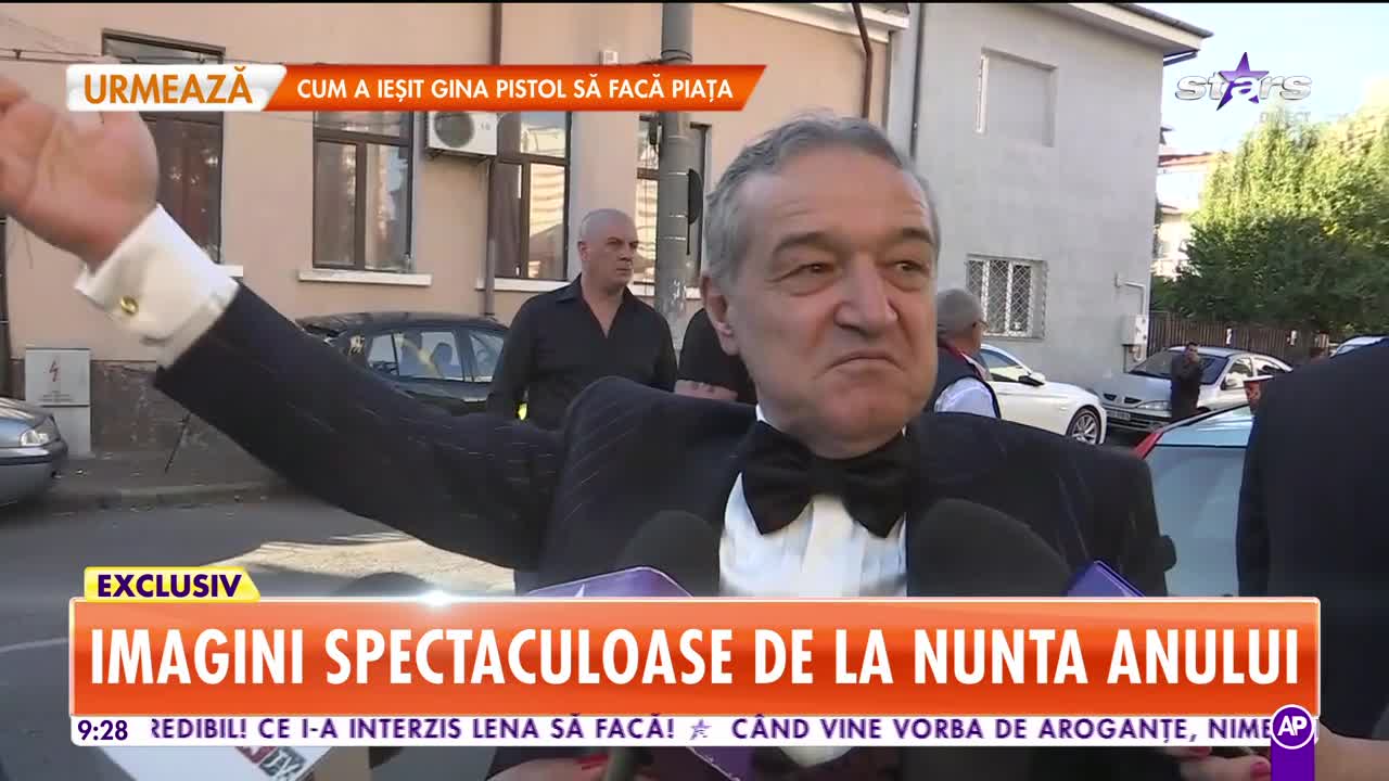 Gigi Becali, cu ochii &icirc;n lacrimi &icirc;n cea mai importantă zi din viaţa fetei sale, Teodora!