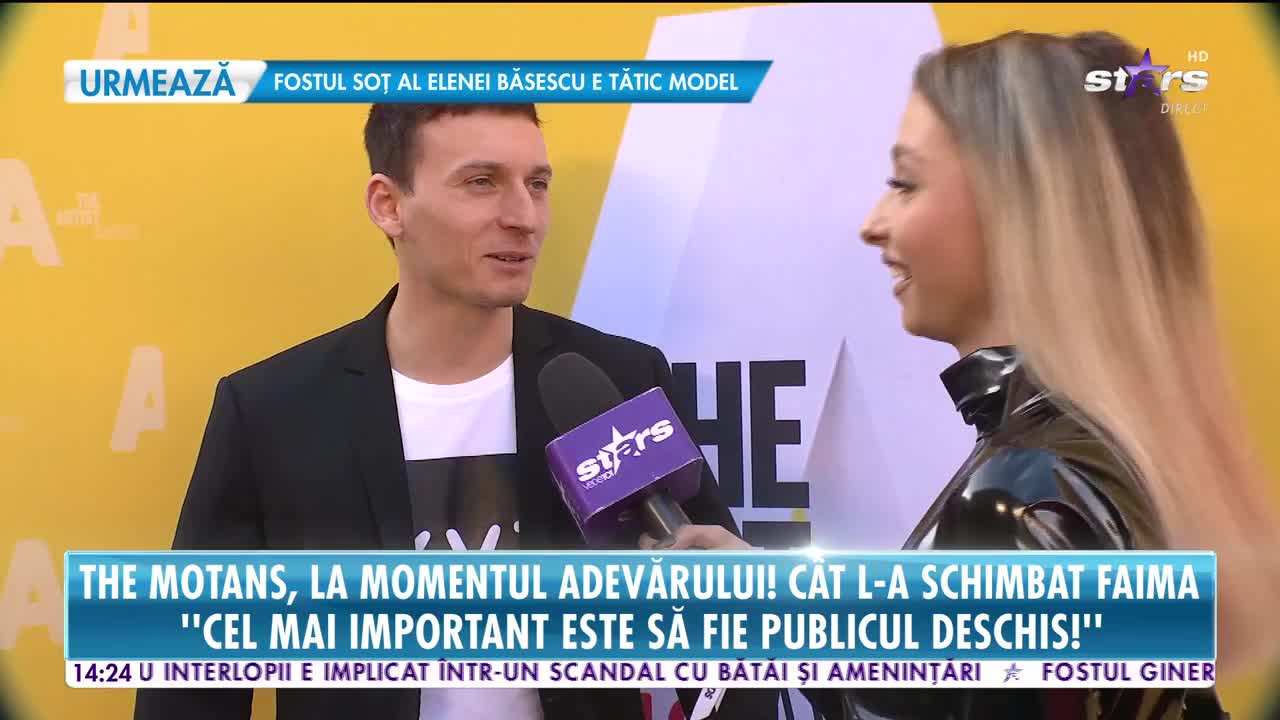 Denis Roabeș, solistul trupei The Motans: Succesul nu m-a schimbat