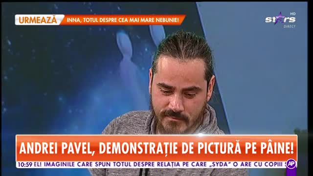 Star Matinal. Andrei Pavel, demonstrație de pictură pe p&acirc;ine!