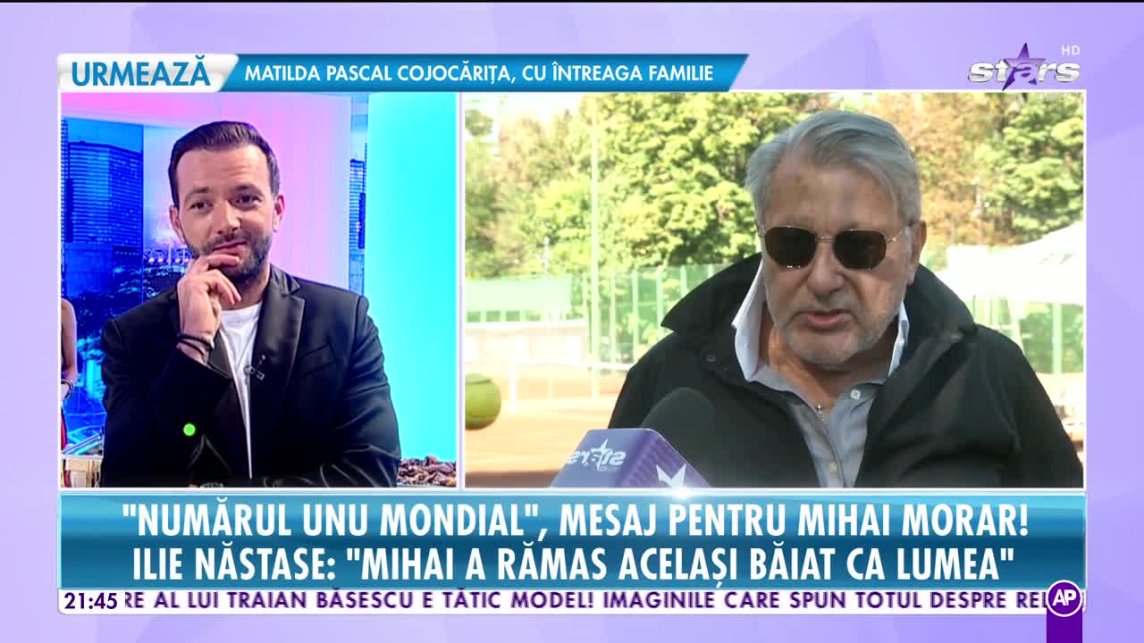 Răi da Buni. Ilie Năstase, mesaj pentru Mihai Morar: Noi doi am făcut o echipă bună