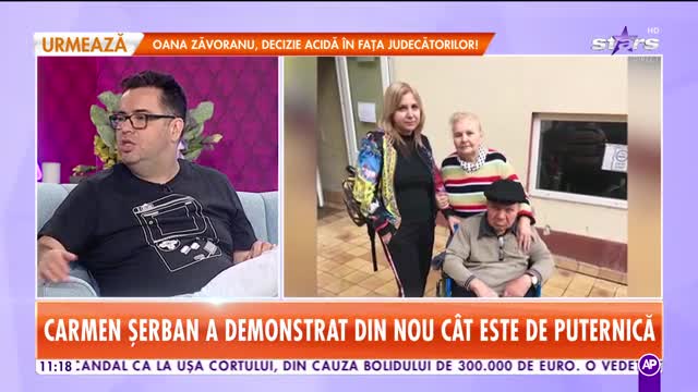 Cutremurător! Carmen Șerban a presimțit moartea tatălui