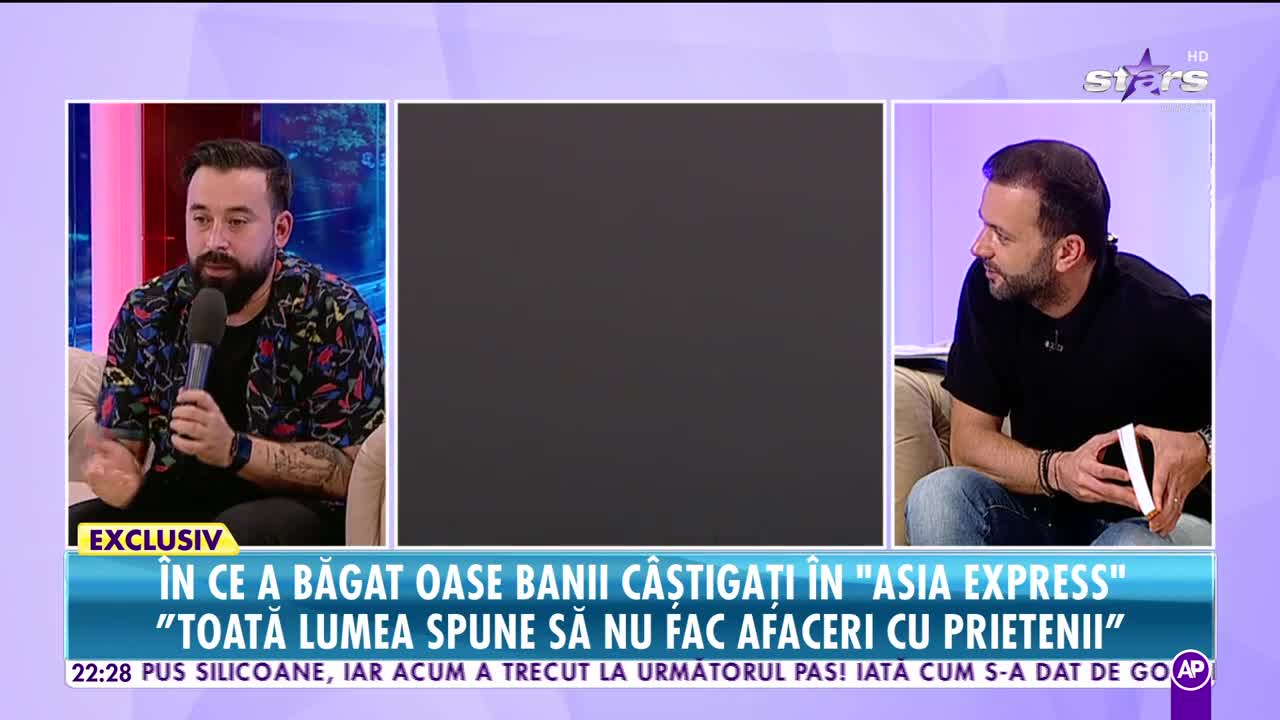 Răi da Buni. În ce a investit Oase banii câștigați în Asia Express: Oricine este invitat acolo. Este ceva foarte personal