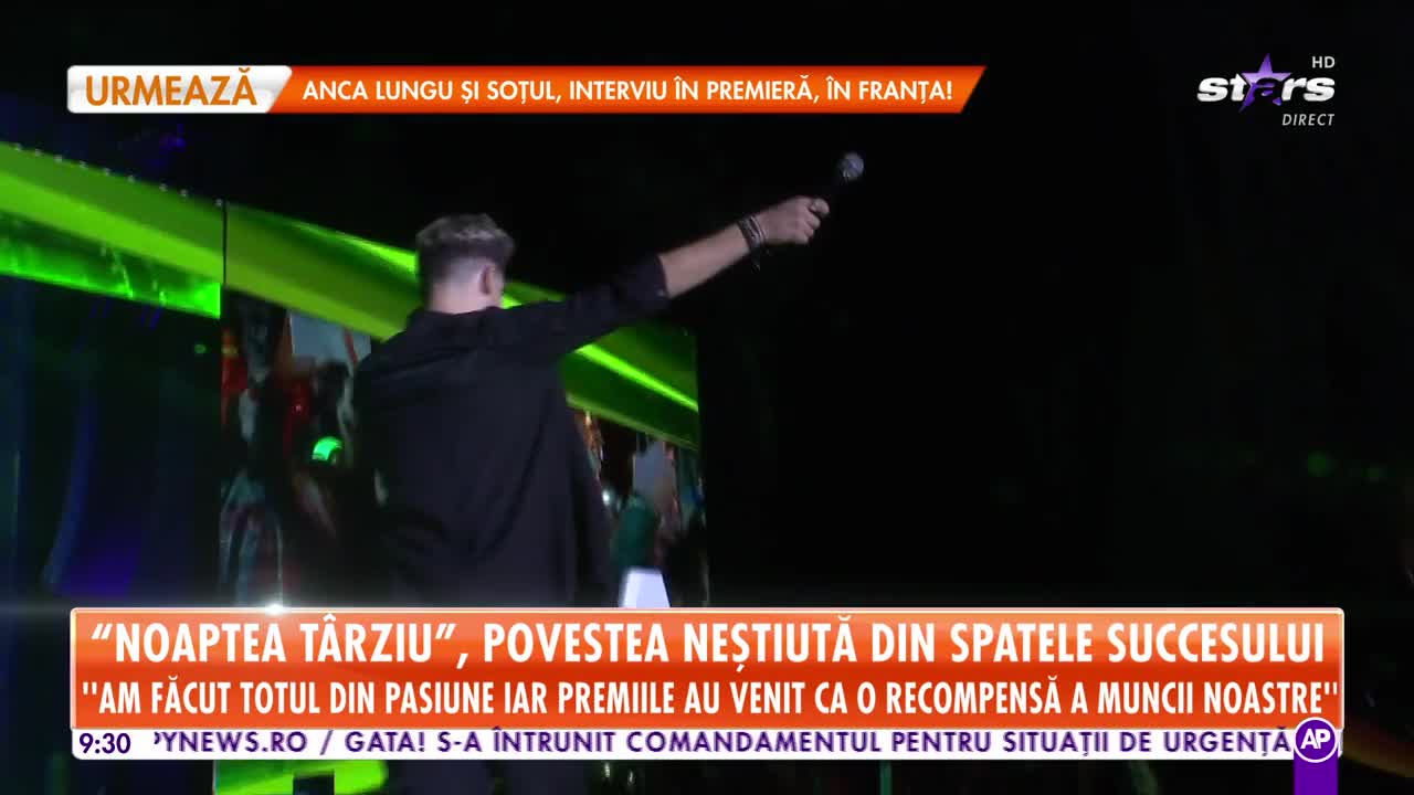 "Noaptea T&acirc;rziu", povestea neştiută din spatele succesului