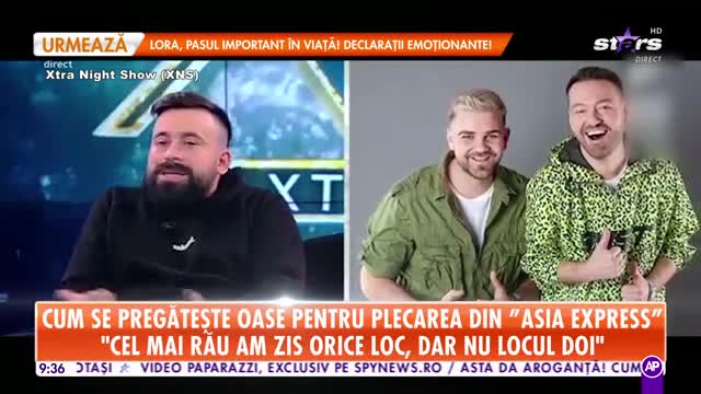 Cum se pregătește Oase pentru plecarea pentru aventură Asia Express