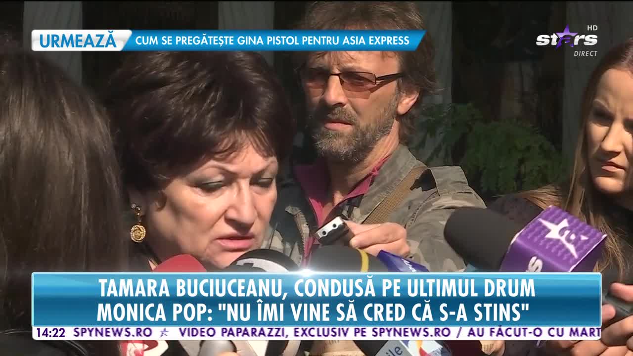 Actriţa Tamara Buciuceanu Botez, condusă pe ultimul drum