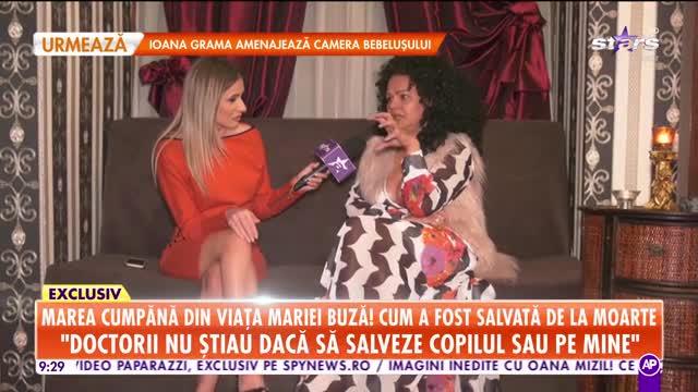 Star Matinal. Marea cumpănă din viața Mariei Buză. Cum a fost salvată de la moarte