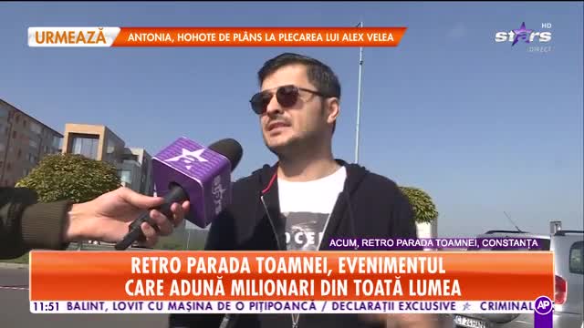 Star Matinal. LIviu V&acirc;rciu, prezent la retro parada toamnei
