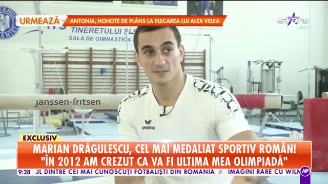 Star Matinal. Marian Drăgulescu, cel mai medaliat sportiv rom&acirc;n