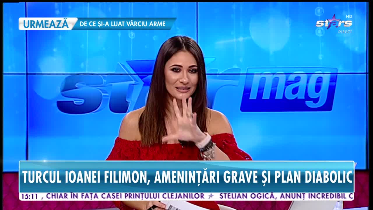 Star News. Turcul Ioanei Filimon, ameninţări grave şi plan diabolic. Spune că nu se lasă p&acirc;nă c&acirc;nd vedeta nu-i cere iertare