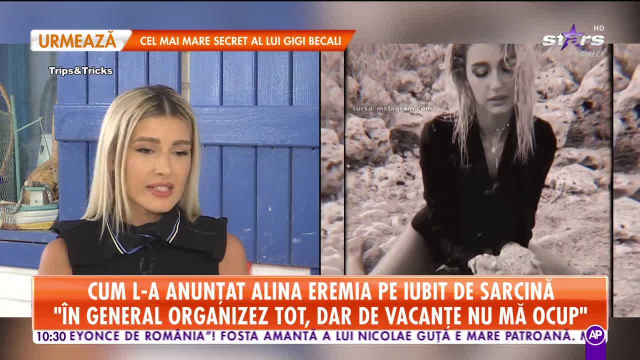 Star Matinal. Alina Eremia, despre povestea de dragoste pe care o trăieşte: &Icirc;n general organizez tot