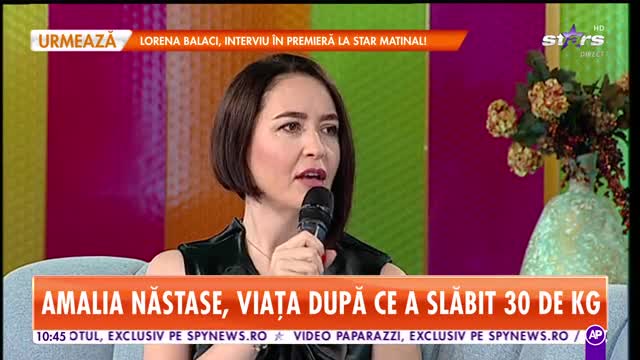 Star Matinal. Amalia Năstase, viața după ce a slăbit 32 de kilograme: Am &icirc;ncercat foarte multe diete