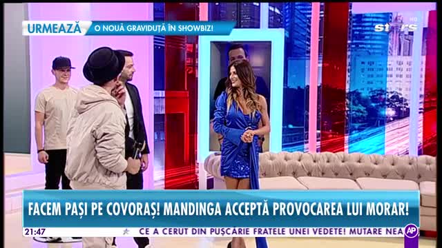 Provocarea lui Mihai Morar! Madinga face pași pe covoraș!