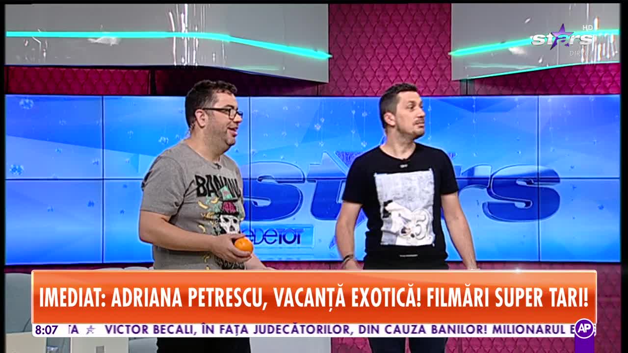 Flick și Răzvan Popescu, jonglerii cu trei portocale la Star Matinal: Cu două te omoară nevastă-ta, t&acirc;mpitule!