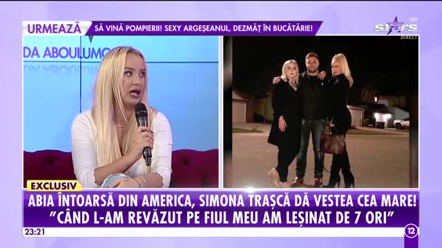 Abia întoarsă din America, Simona Traşcă dă vestea cea mare! Când va deveni bunică?