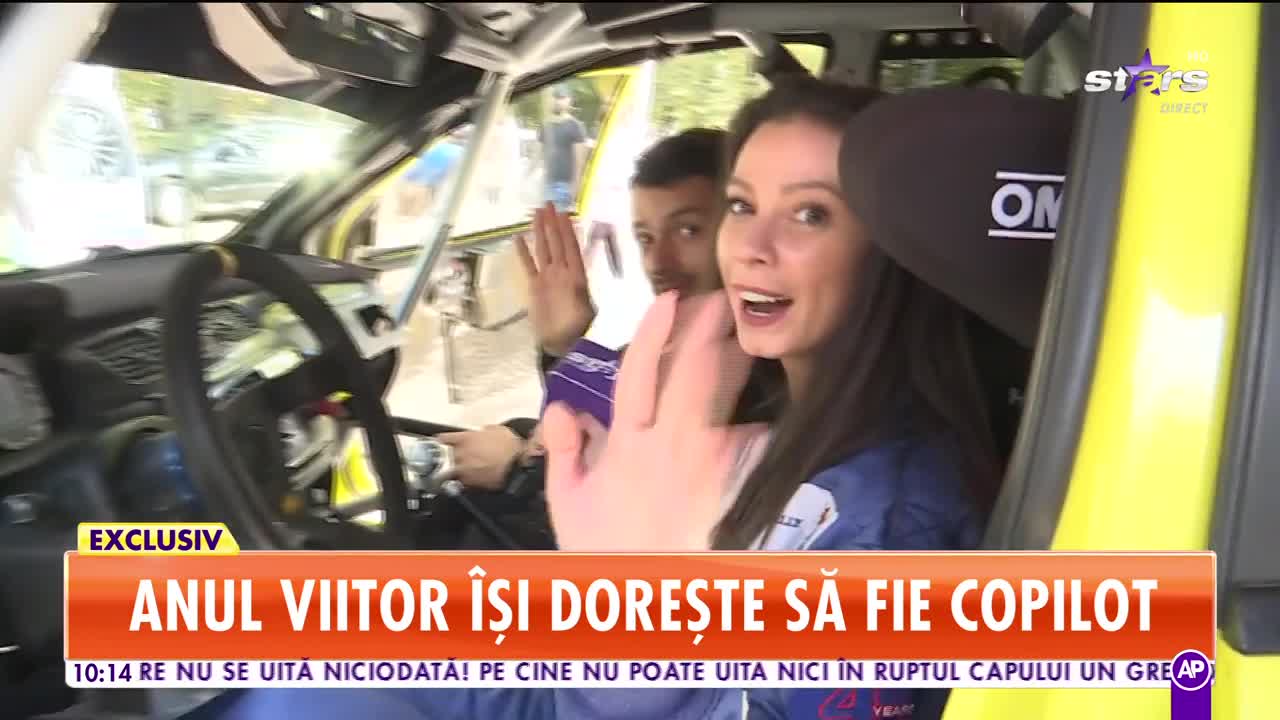 Star Matinal. Iuliana Luciu vrea să devină pilot de curse!